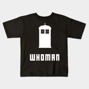 WHOMAN DOCTOR Kids T-Shirt